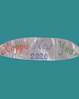 Herinbone Stitch Happy New Year