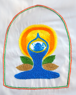 Chain Stitch Yoga Symbol