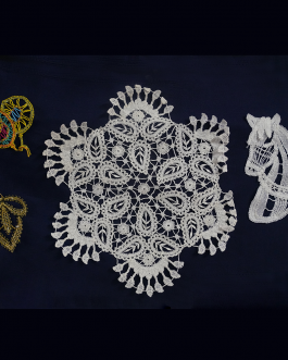 Lace Work Round Table Mat