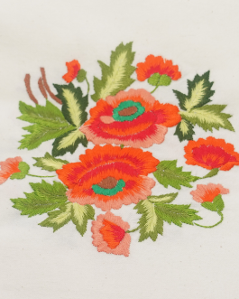 Hand Embroidery Bed Spread Double King Design