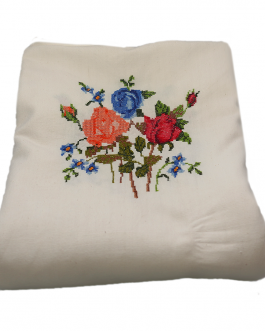 Hand Embroidery Bed Spread Double King 3 Rose Design