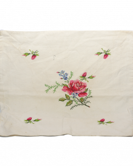 Hand Embroidery Cushion cover Flower