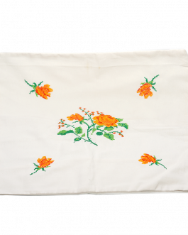 Hand Embroidery Cushion cover Flower