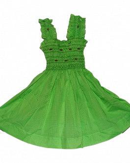 Hand Embroidery Baby frock Medium