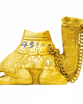 Brass Camel Sitting Statue