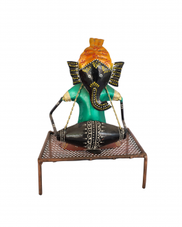 Black Metal Assorted Figure