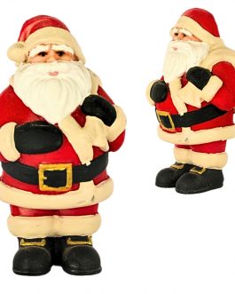 Fiber Santa with gifts