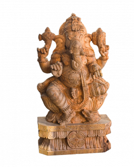 Vaagai wood Vinayagar