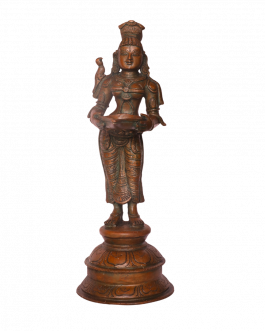 Bronze Paavai Vilakku