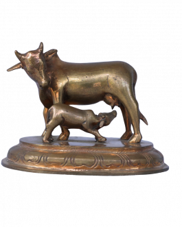 Bronze Cow and calf