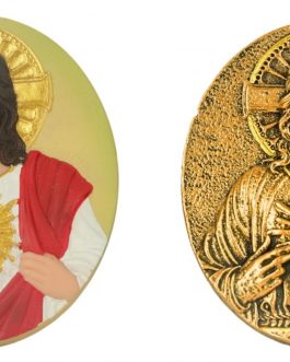 Fiber Sacred Heart Magnet