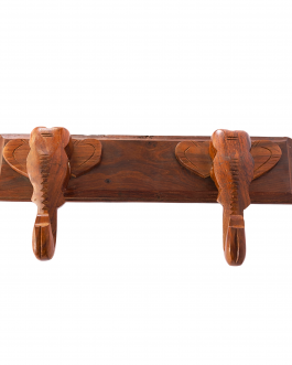 Saharanpur Wood Elephant Trunk Double