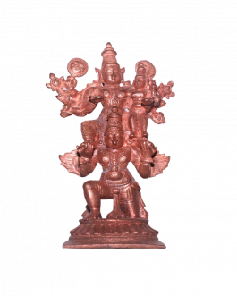 Bronze Garudan Lakshmi Perumal