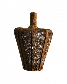 Banana Fiber Bompu Light Lamp basket