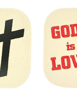 Fiber God is love Magnet