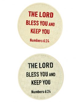 Fiber The Lord bless and keep you Magnet