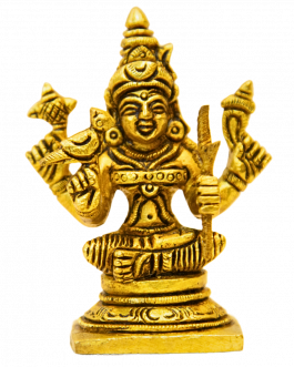 Brass Karuppu Kamatchi