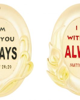 Fiber I am with you always Magnet