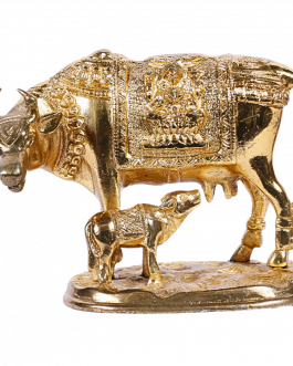 Brass Cow and calf
