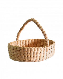 Banana Fiber Oval Basket