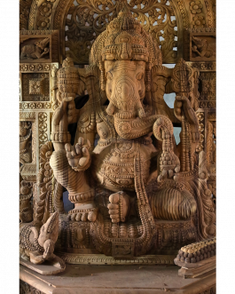 Vaagai wood Raja Ganapathi