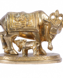 Brass Cow and calf