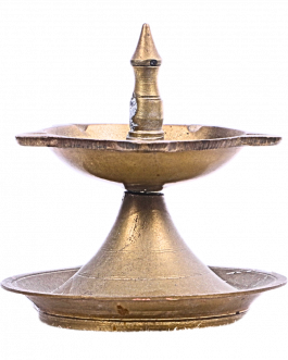 Brass Panchalingha Lamp