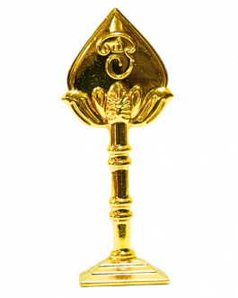 Brass Murugar Vel (Dashboard Stand)