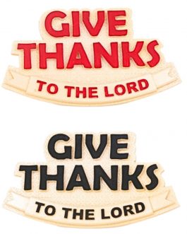 Fiber Give thanks to the Lord