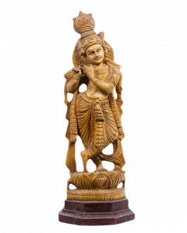 White wood Krishna