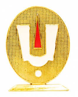 Brass Perumal Naamam (Dashboard Stand)