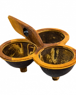 Coco Shell Kitchen Set (Powder Bowl)
