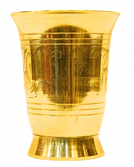Brass Cup With Design