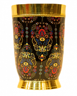 Brass Cup With Full Design