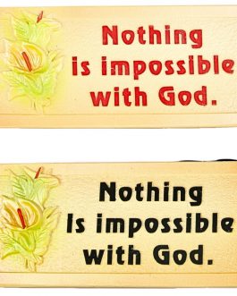 Fiber Nothing is impossible with God
