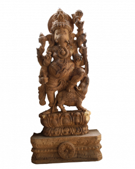 Vaagai wood Vinayagar