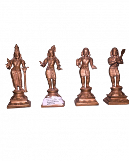 Bronze Naalvar Set