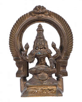 Bronze Sitting Lakshmi