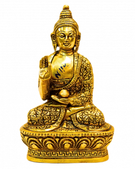 Brass Buddha Sitting Statue