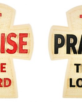 Fiber Praise the Lord Cross