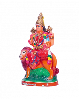 Paper Mache Durgai Lion