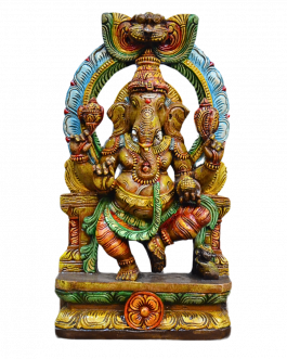 Vaagai wood Vinayagar