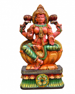 Vaagai wood Mahalakshmi