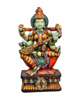Vaagai wood Saraswathi