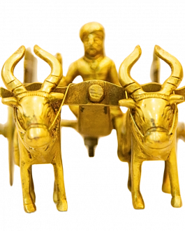Brass Bullockcart