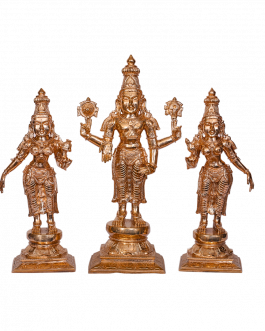 Bronze Srinivasa Perumal Set