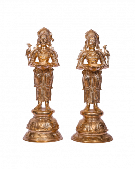 Bronze Paavaivilakku