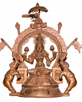 Bronze Gajalaksmi