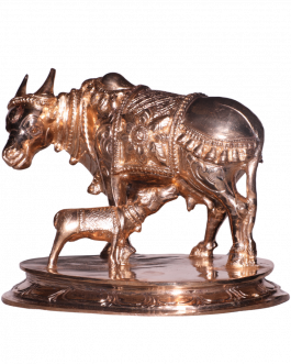 Brass Cow and Calf