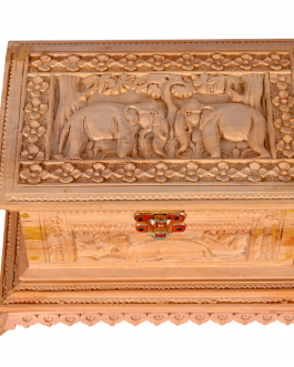 Sandal Wood Carving Box